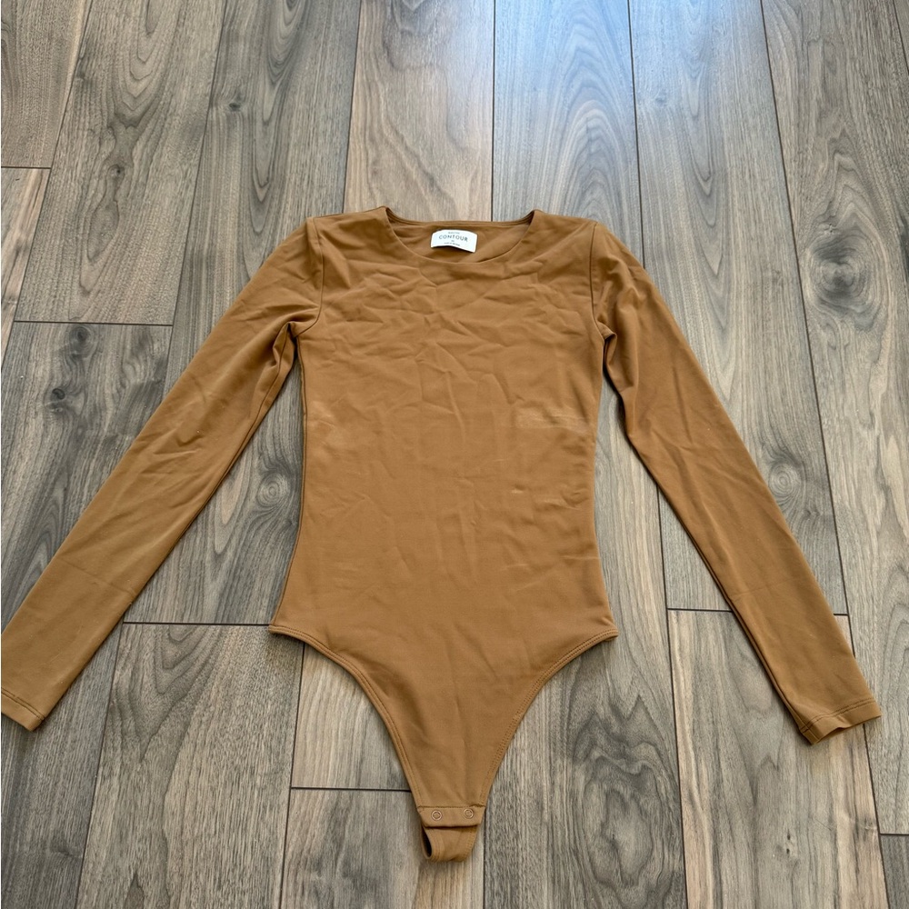 Kids Tan One Piece Bodysuit
